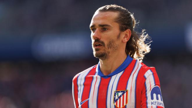 Antoine Griezmann durante un partido del Atlético de Madrid (Fuente: Cordon Press)