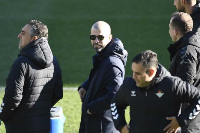 Manu Fajardo, durante un entrenamiento (Foto: Kiko Hurtado).