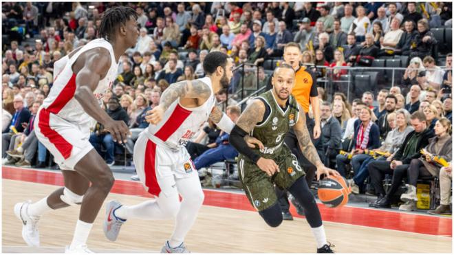 Imágenes del Baskonia- Estrella Roja. (Foto: Cordon Press)