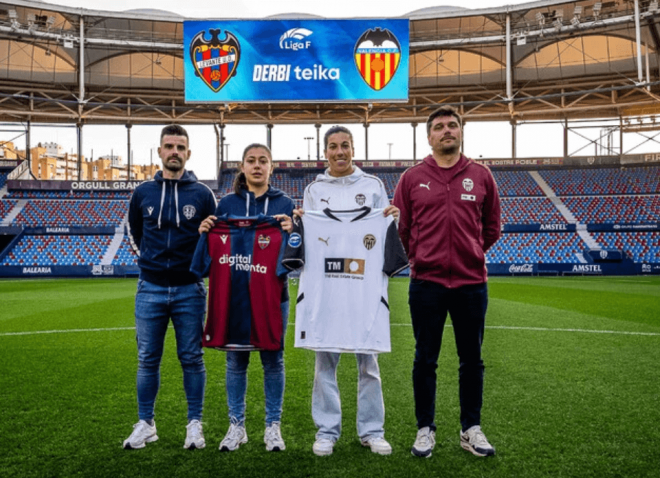 Derbi femenino en el Ciutat