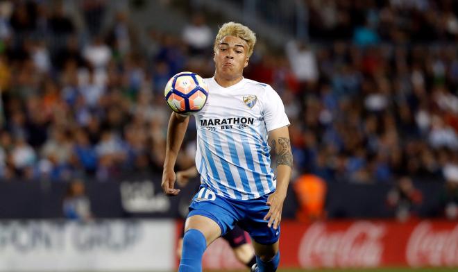 Adalberto Peñaranda no cuajó en el Málaga. (Foto: MCF)