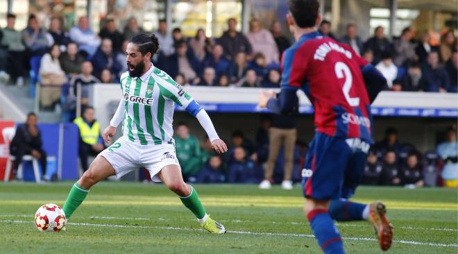 Isco, en el Huesca-Betis (Foto: Cordon Press).