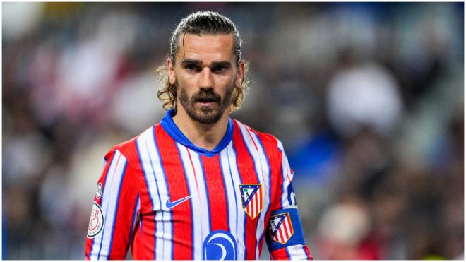 Griezmann durante el partido contra el Marbella de Copa del Rey. (Foto: Europa Press)