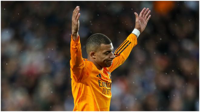 Kylian Mbappé durante el partido frente al Valencia. (Foto: Europa Press)