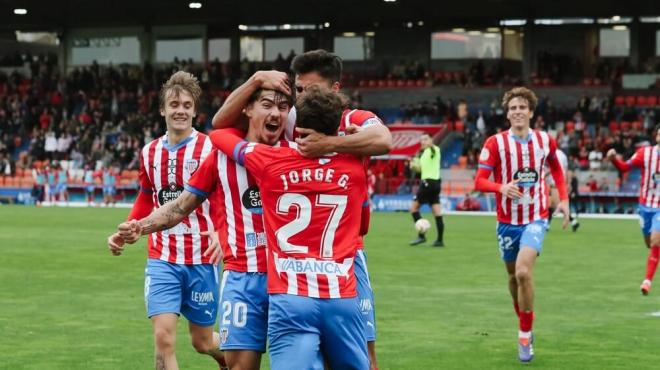 Jorge González, jugador del Lugo que gusta al Deportivo de la Coruña (Foto: CD Lugo).