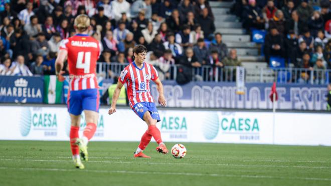 Robin Le Normand, en el Marbella-Atlético ('X' Atleti)