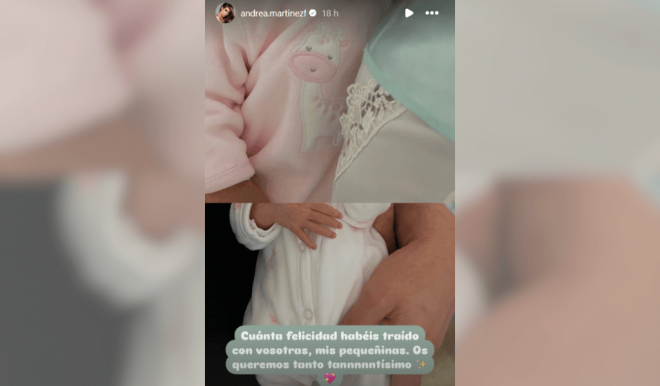 Andrea Martínez, pareja de Kepa Arrizabalaga, en redes sociales (Captura de Instagram)