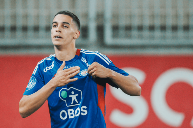 Jones El-Abdellaoui, jugador del Vålerenga Fotball Elite.