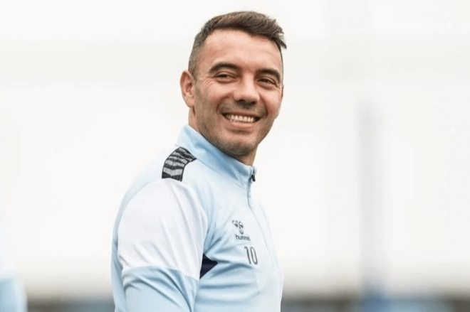 Iago Aspas en Afouteza (Foto: RC Celta).