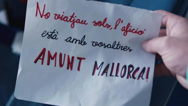 Parte del vídeo del Mallorca para enfrentarse al Real Madrid (Foto: Mallorca)