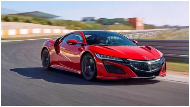 El Honda NSX como el que tiene Fernando Alonso.