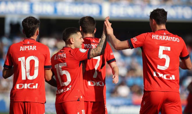 El Osasuna celebrando en Copa del Rey (Cordon Press)