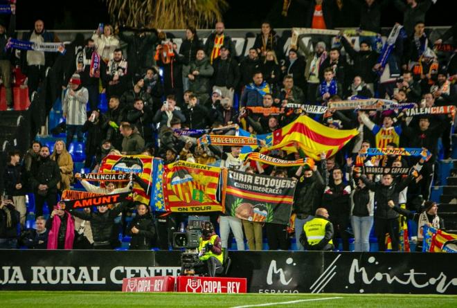 Afición del Valencia CF en Elda