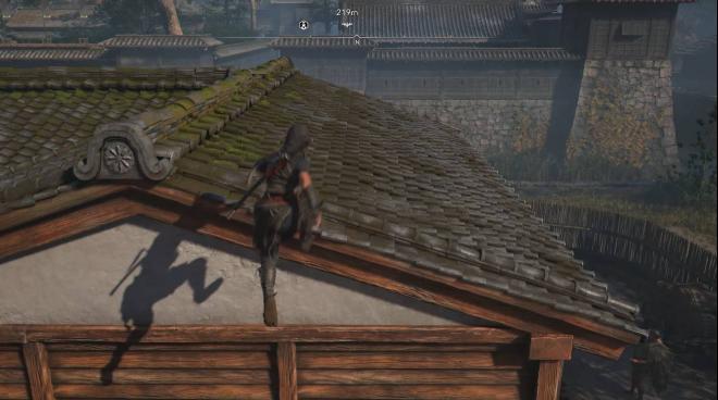 El parkour de Naoe en Assassin's Creed Shadows