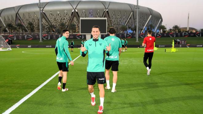 Alex Berenguer, optimista en la Supercopa (Foto: Athletic Club).