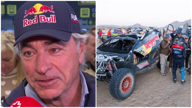 Carlos Sainz tuvo que abandonar el Rally Dakar y volverá en 2026.