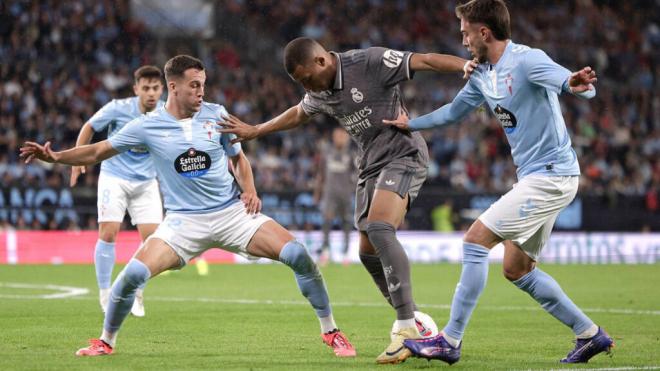 Mbappé en un partido contra el Celta (Cordon Press)