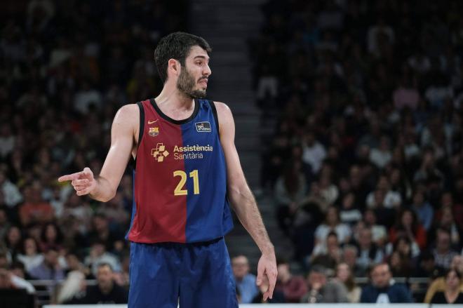 Alex Abrines, en un partido del Barça (Foto: Cordon Press)