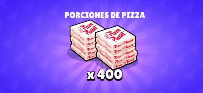 400 porciones de pizza gratis para todos en Brawl Stars