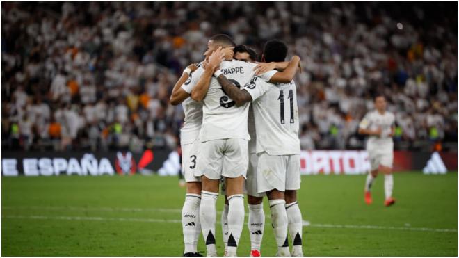 El Real Madrid se impuso al Mallorca y pasa a la final de la Supercopa (EFE).