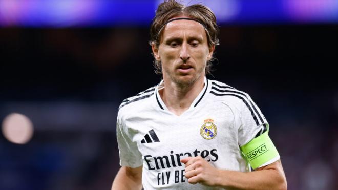 Luka Modric, en un partido de Champions con el Real Madrid (Foto: Europa Press)