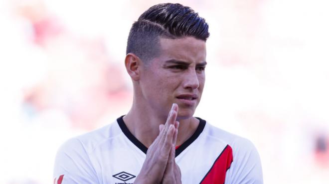 James Rodríguez en el Rayo Vallecano (Europa Press)