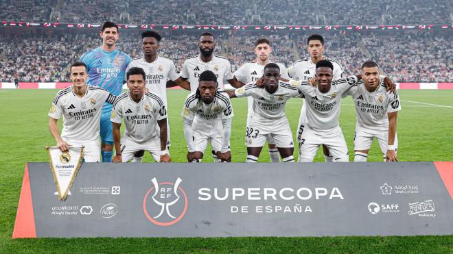 Once del Real Madrid ante el Mallorca en la Supercopa de España (Foto: Real Madrid)