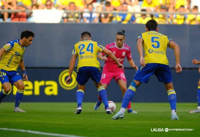 Luismi Cruz en el partido frente al Cádiz CF (Foto: LALIGA).