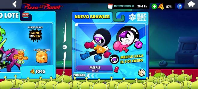 Meeple, el nuevo brawler de la tienda Arcade de Brawl Stars