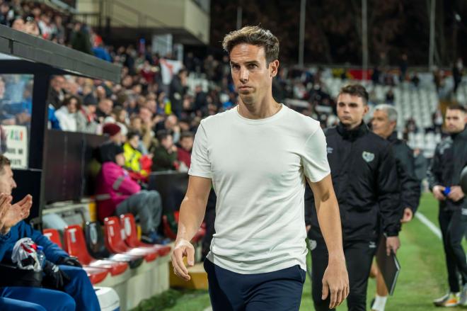 Iñigo Pérez, en el Rayo Vallecano - Celta (Foto: LALIGA).