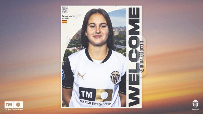 Enma Martín, del Valencia CF Femenino