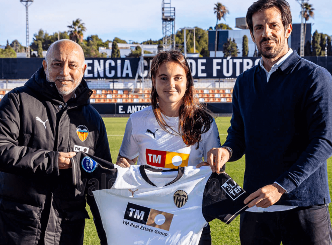 Enma Martín, del Valencia CF Femenino