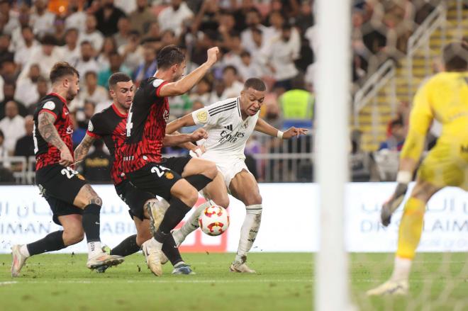 Kylian Mbappe, frente al Mallorca (Cordon Press)