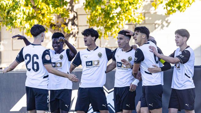 Un gol del VCF Juvenil