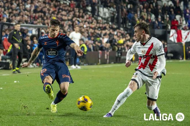 Alfon, uno de los lesionados en el Rayo - Celta (Foto: LALIGA).