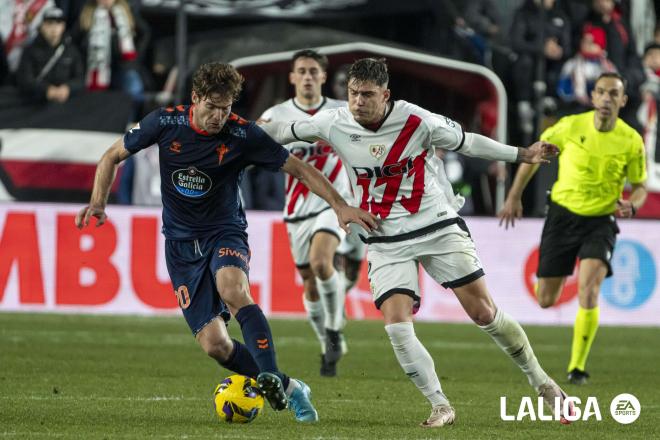 Marcos Alonso, uno de los lesionados en el Rayo - Celta (Foto: LALIGA).