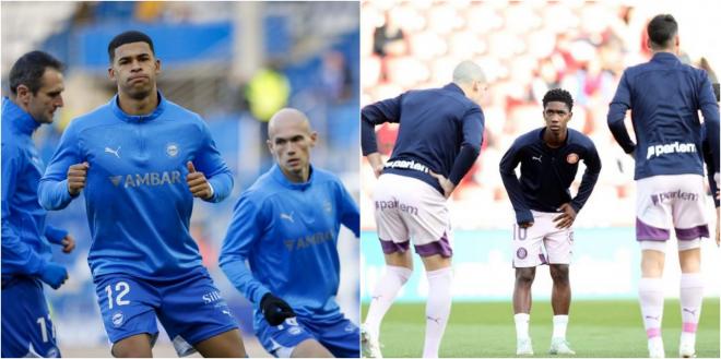 Deportivo Alavés y Girona (Fotos: LaLiga).