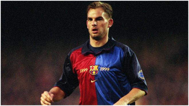 Ronald de Boer jugó en el Barcelona entre la 1998-99 y 1999-2000 (Foto: Cordon Press).