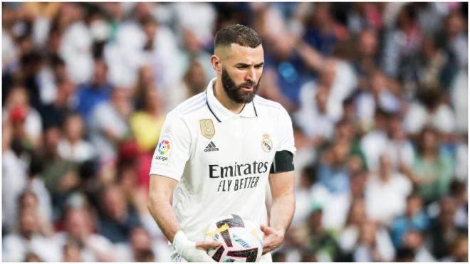 Karim Benzema en su etapa en el Real Madrid. (Foto: Cordon Press)