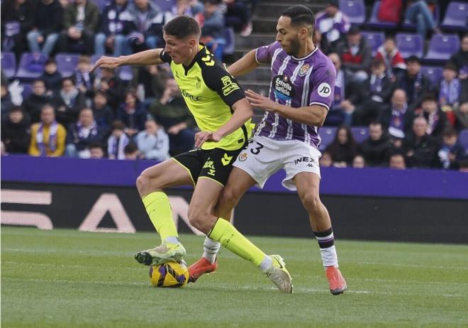 Altimira, ante el Valladolid.