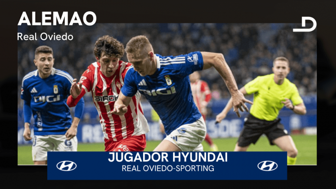 Alemao, Jugador Hyundai del Oviedo-Sporting.