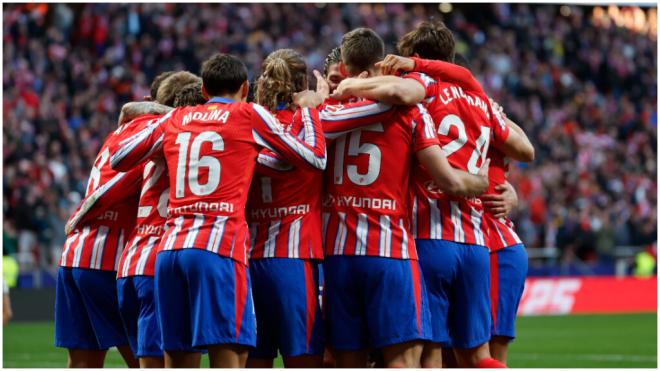 El Atlético de Madrid se proclama campeón de invierno frente al Osasuna. (Foto: EFE)