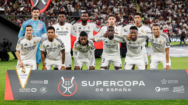 Uno por uno del Real Madrid frente al FC Barcelona en la Supercopa de España