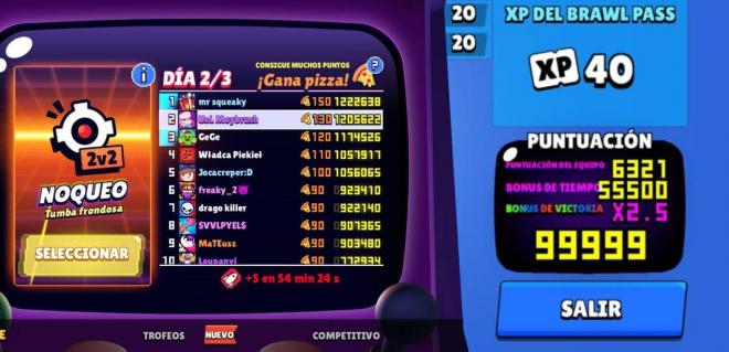 Noqueo 2c2 rompe el evento Pizza Planet de Brawl Stars