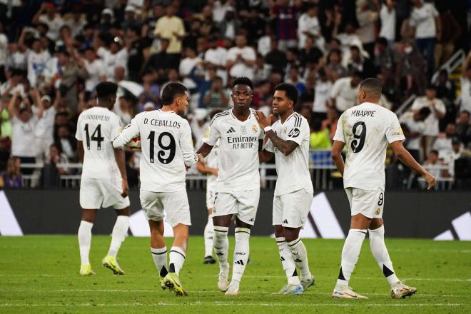 El Real Madrid en la Supercopa de España (Cordon Press)