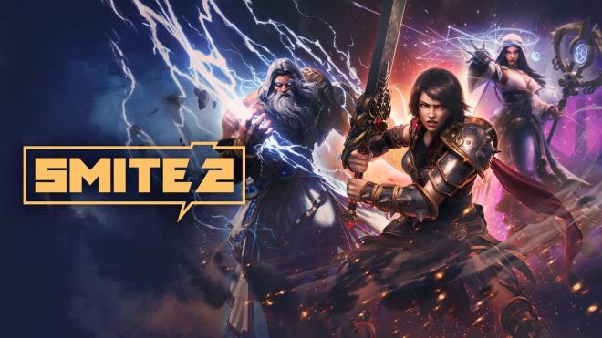 El keyart oficial de Smite 2 con el lanzamiento oficial de su beta este 14 de enero.