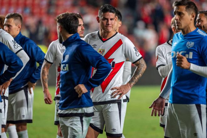 James Rodríguez, después de un partido con el Rayo (Foto: Cordon Press).