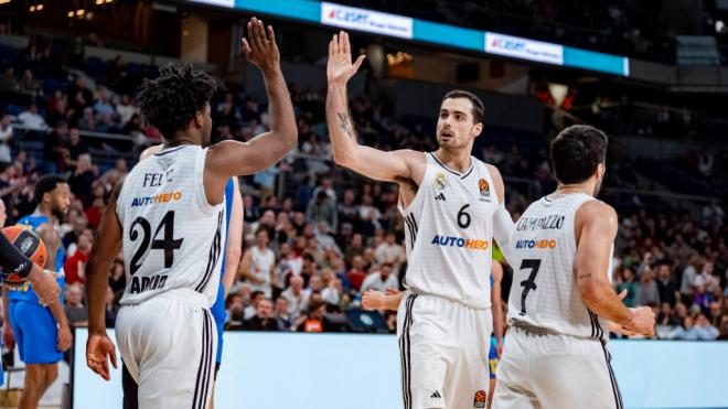 El Real Madrid venció al Maccabi Tel Aviv en un partido histórico de la Euroliga (foto: Cordon Press).