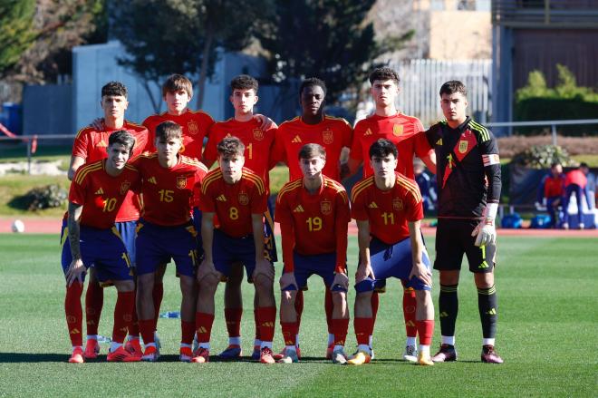 Cordero fue titular en la selección sub 19 ante Italia. (Foto: RFEF)