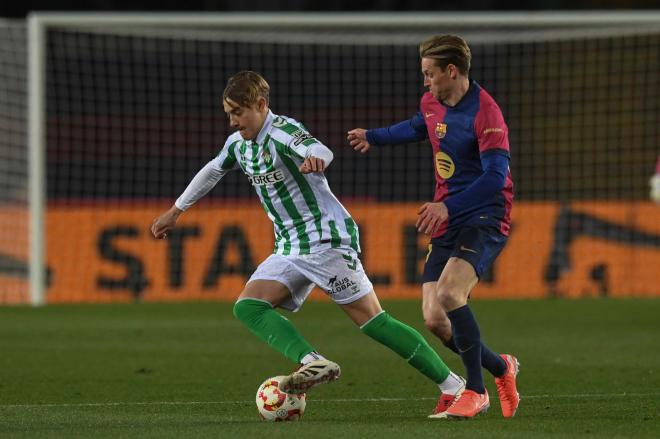 Jesús Rodríguez, ante el FC Barcelona (Foto: Cordonpress)